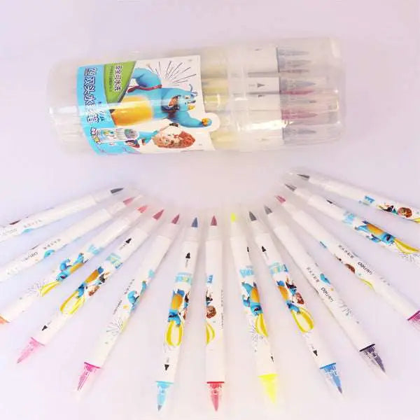 Feutre double tête boite de 24 DELI