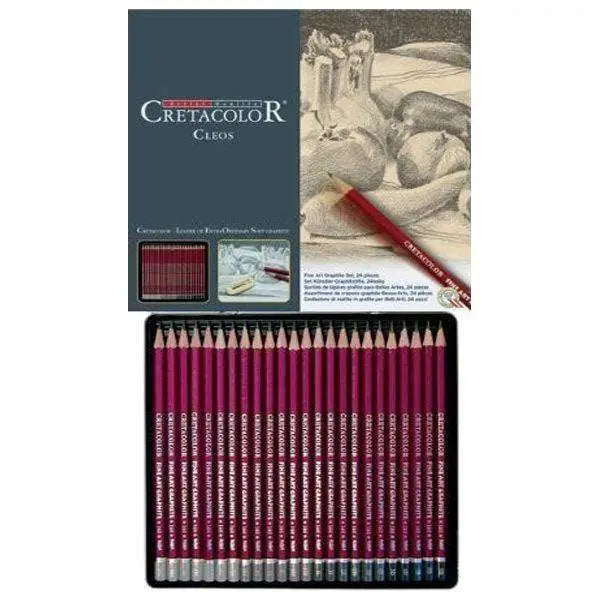 Fine Art Graphite pencils 24 - Guerfi Store