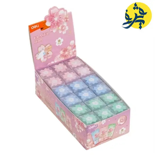 Gomme Scolaire Flower Deli