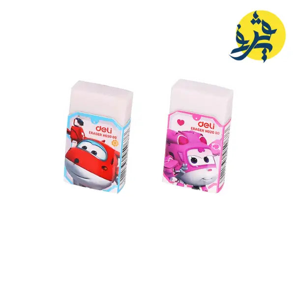 Gomme scolaire SUPER WINGS-Deli