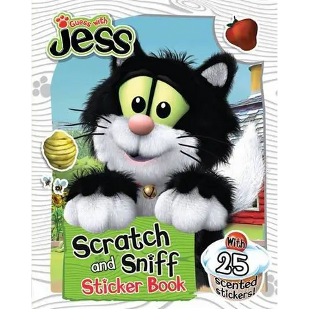 Guess with Jess Scratch and Sniff Sticker Book - Guerfi Store