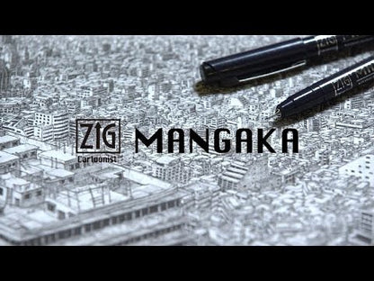Pochette de 5 couleurs MANGAKA  "Kuretake"
