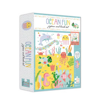 Jigsaw and Book Set - Ocean Fun