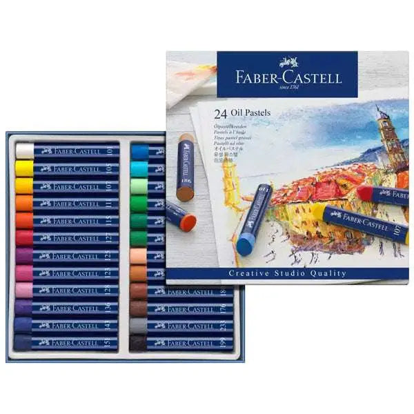 Pastels à l’huile boîte de 24 Pièces FABER-CASTELL