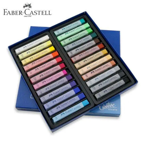 Charger l&#39;image dans la visionneuse de la galerie, Pastels tendres boîte de 24 Pièces FABER-CASTELL
