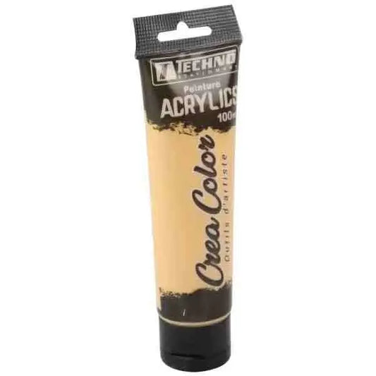 PEINTURE ACRYLIQUE 100 ML Dorée CREA COLOR TECHNO
