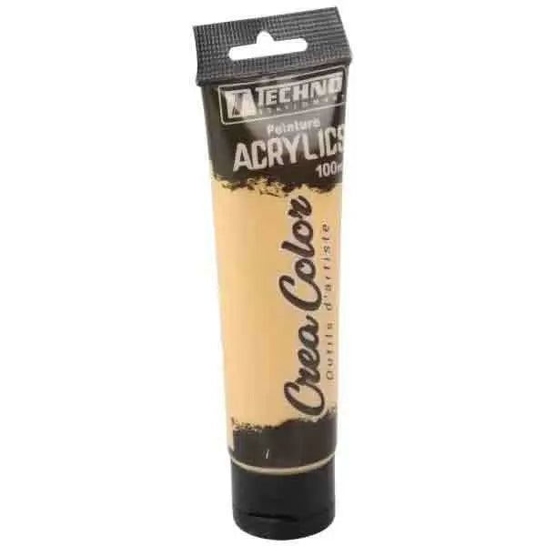 PEINTURE ACRYLIQUE 100 ML Dorée CREA COLOR TECHNO