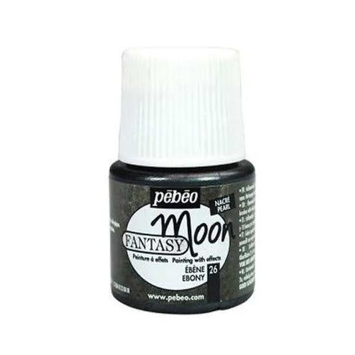 Charger l&#39;image dans la visionneuse de la galerie, Peinture Fantasy Moon Pébéo Ébène  Nacré 45ml S - Guerfi Store
