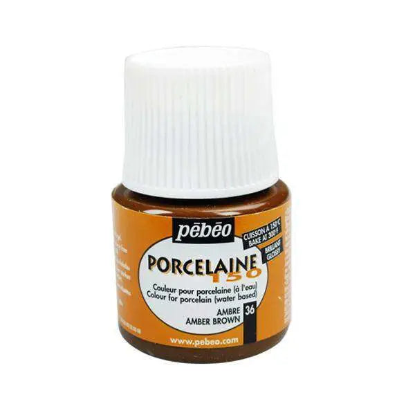 Peinture Porcelaine 150 Pébéo Ambre 45ml S - Guerfi Store