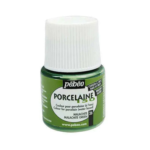 Charger l&#39;image dans la visionneuse de la galerie, Peinture Porcelaine 150 Pébéo Malachite   45ml S - Guerfi Store
