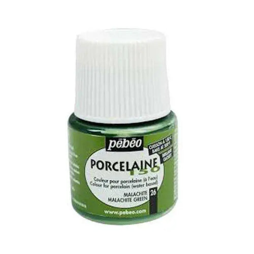 Charger l&#39;image dans la visionneuse de la galerie, Peinture Porcelaine 150 Pébéo Vert Opaline  45ml S - Guerfi Store
