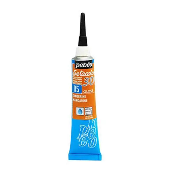 Peinture tissu Setacolor 3D Gloss Mandarine 20ml S