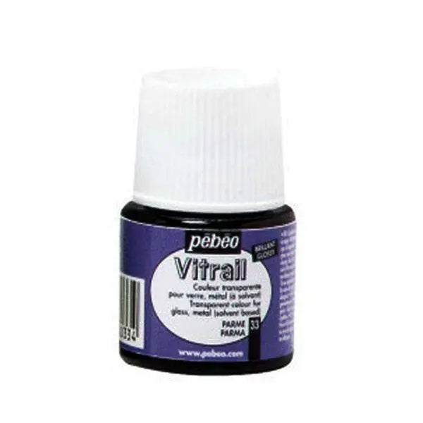 Peinture Vitrail Pébéo Parme 45ml S - Guerfi Store