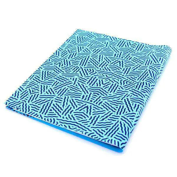 Protège cahier bleu vertex - Guerfi Store