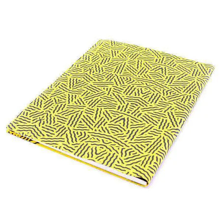 Protège cahier Jaune vertex - Guerfi Store