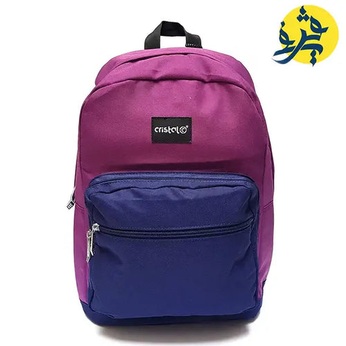 Sac a Dos Bi Colors Mauve et Bleu Cristal Guerfistore Guerfi Store