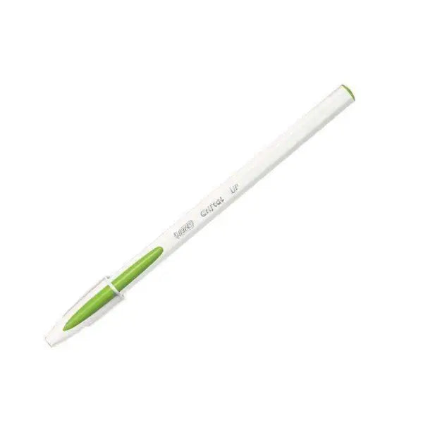 Stylo a bille  CRISTAL UP BIC VERT - Guerfi Store
