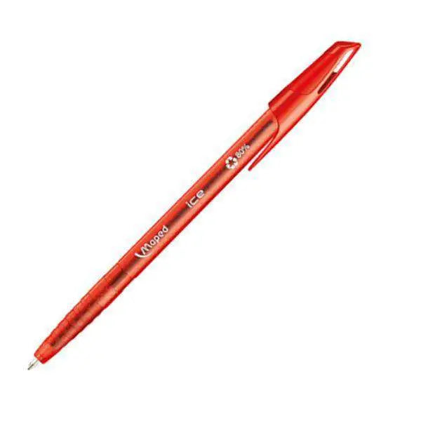 Stylo à bille ICE maped ROUGE - Guerfi Store