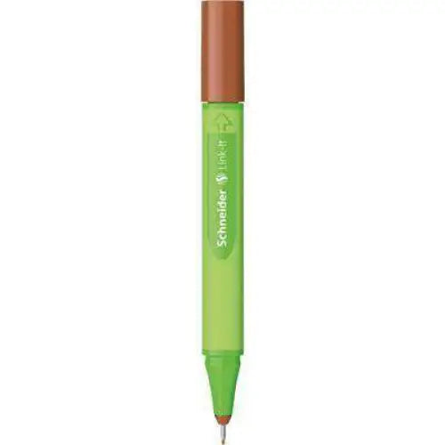 Stylo fineliner 0.4 mm link-it MARRON SCHNEIDER - Guerfi Store