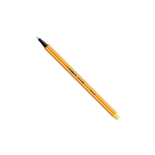 Stylo pointe fine 0.4mm STABILO couleur Marron foncé