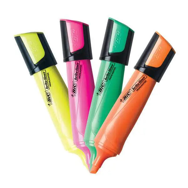 Surligneur fluorescent BIC Jaune