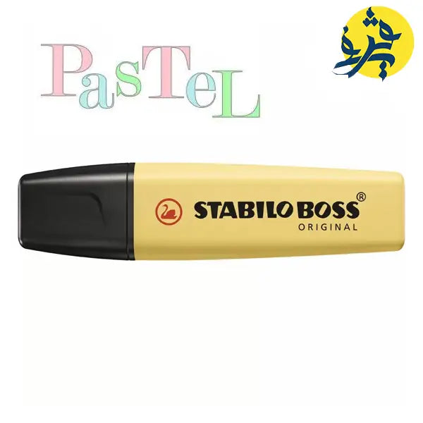 Surligneur STABILO BOSS Pastel -crème de jaune