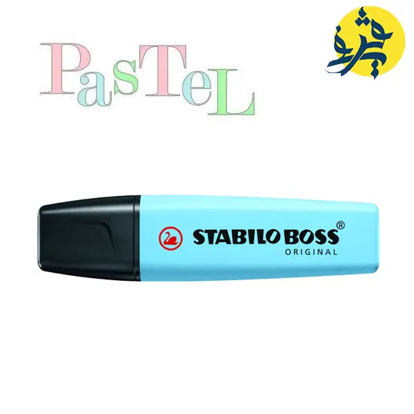 Surligneur STABILO BOSS Pastel - fraîcheur de bleu