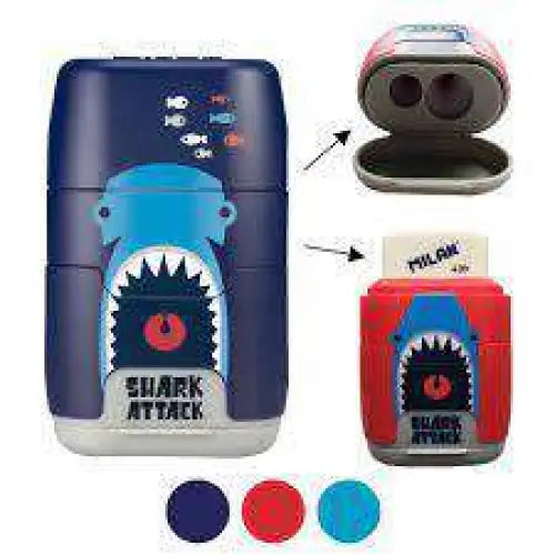 Taille crayon + Gomme shark MILAN - Guerfi Store