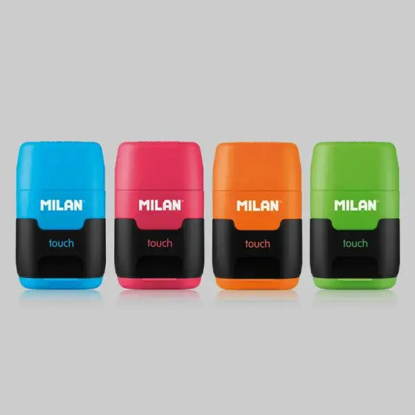 Taille-crayon+gomme à effacer Compact Touch Duo MILAN