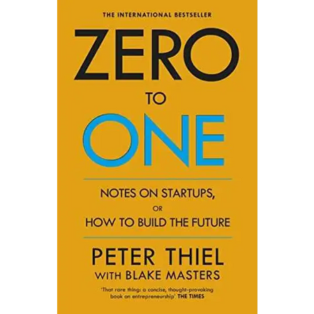 ZERO TO ONE PETER THIEL