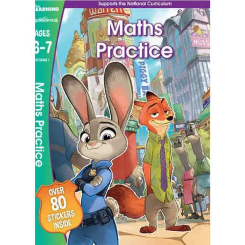 Charger l&#39;image dans la visionneuse de la galerie, Zootropolis - Maths Practice Ages 6-7
